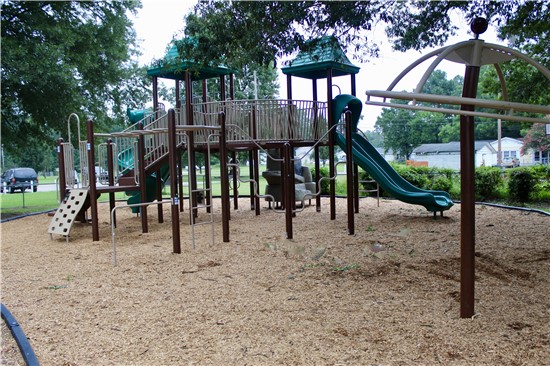 Main playground at the park